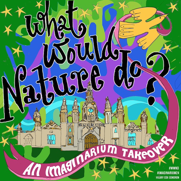 What would nature do? An Imaginarium Takeover in front of King's College.