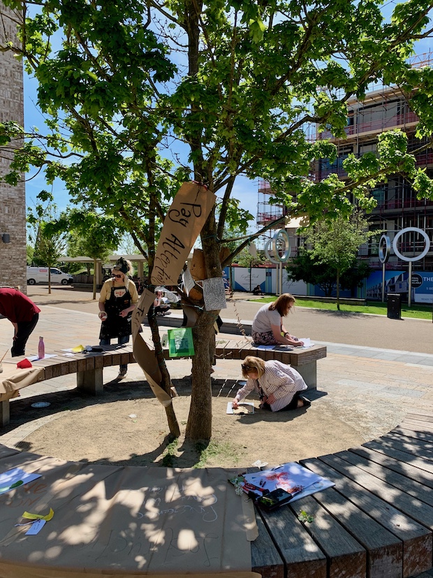 artscaping in the sun